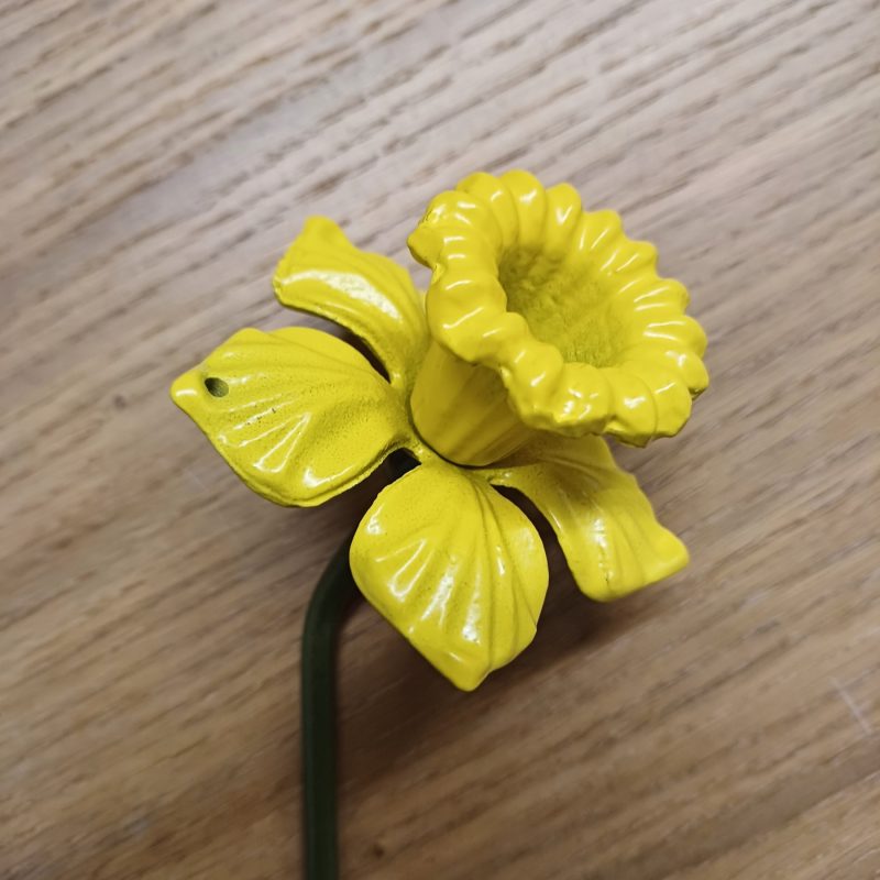 Steel Daffodil Garden Stake