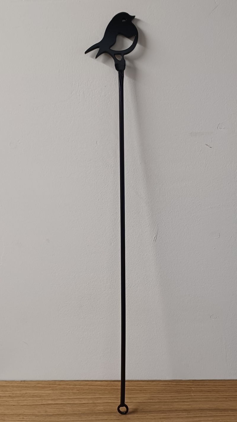 Steel Robin Garden Stake