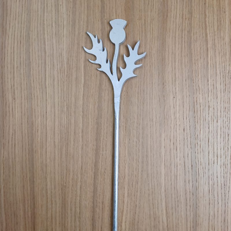 Steel Thistle Garden Stake