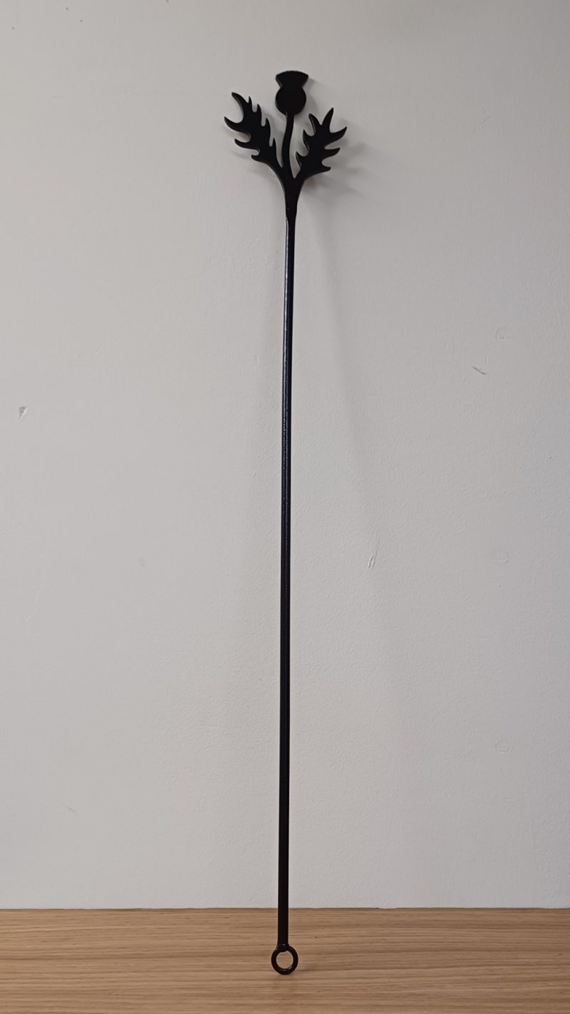 Steel Thistle Garden Stake