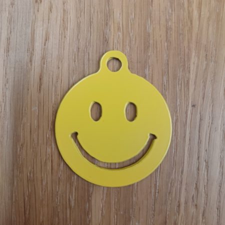 Steel Emoji Keyring