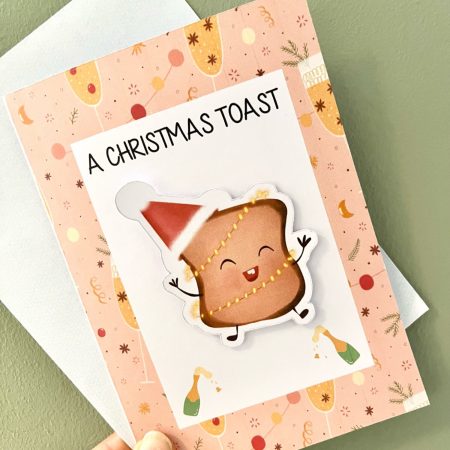 Christmas Toast Card