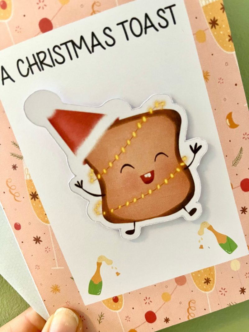 Christmas Toast Card