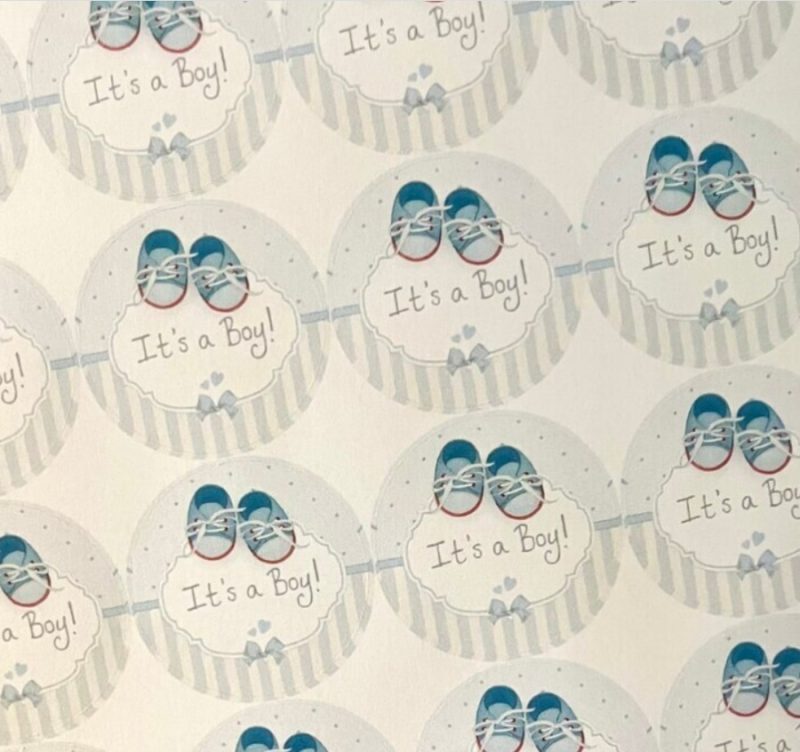 It's A Boy Stickers