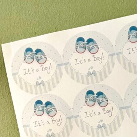 It's A Boy Stickers