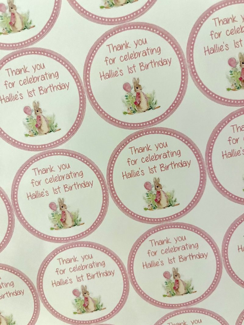 Flopsy Bunny Stickers