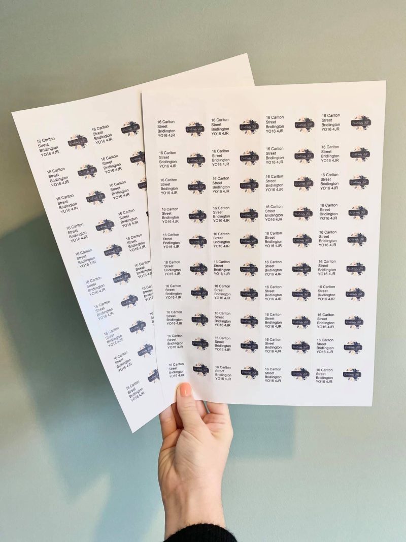 Business Return Address Stickers