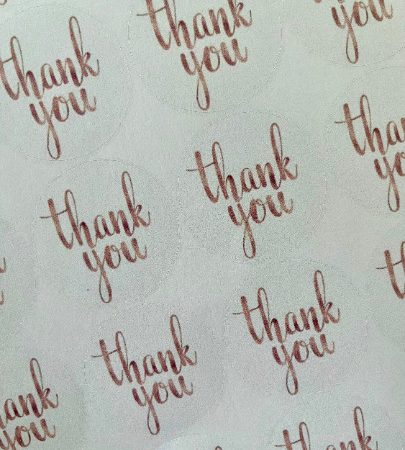 Thank You Stickers