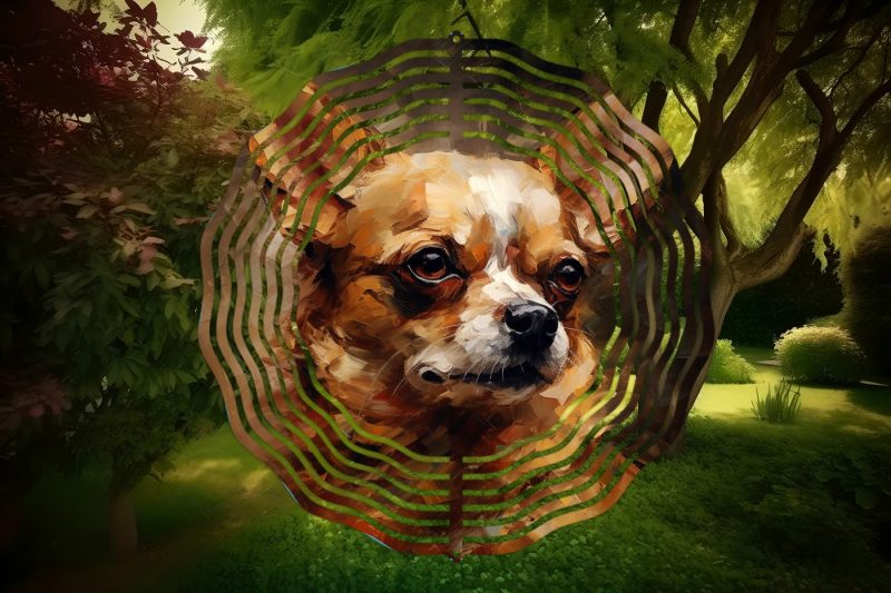 Dog's 8" Wind Spinner - Choice of 3 Dogs