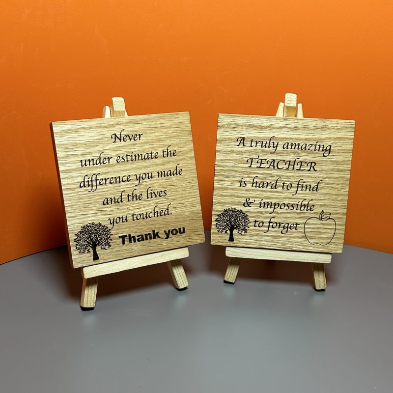 Teacher gifts that are personal and special.