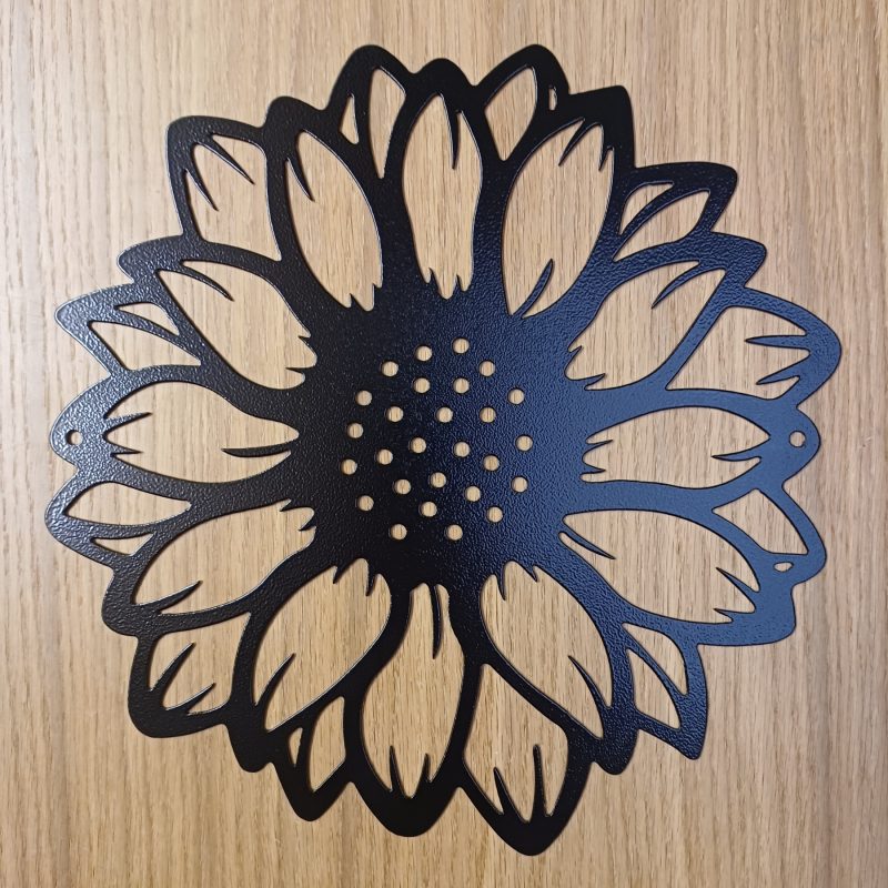Steel Sunflower Plaque