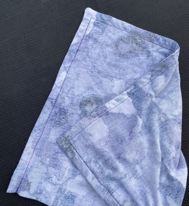 Mini pillow with removable cover ("Simply Sky")