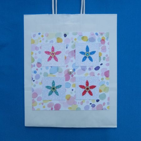 Hand decorated gift bags (medium) - more variations available