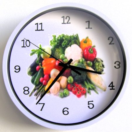 A wall clock for the kitchen
