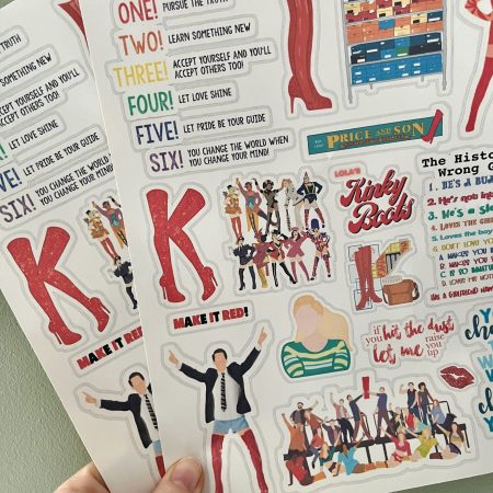 Kinky Boots Musical Stickers