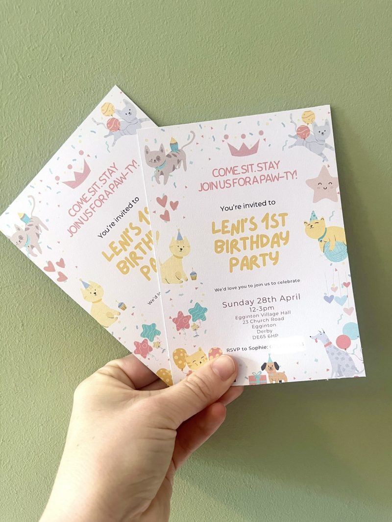 Paw-ty Invitations