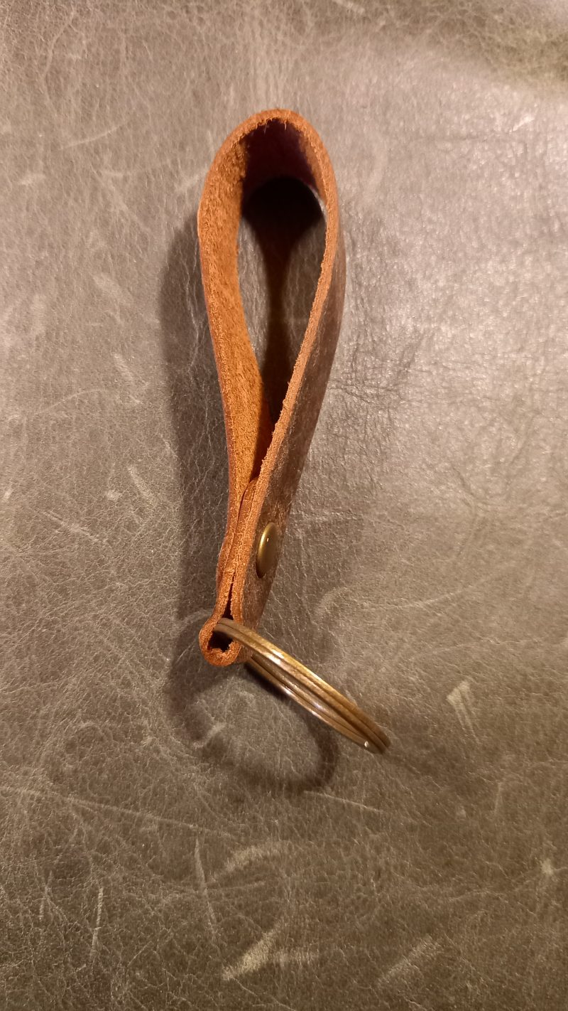 Keyrings Handcrafted from Buffalo Leather