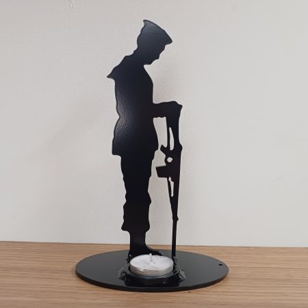 Steel Sailor Tealight Holder