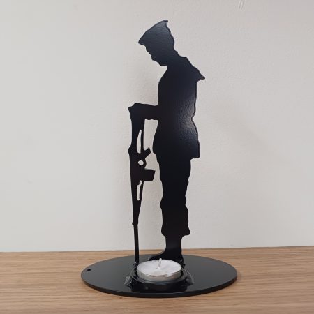 Steel Sailor Tealight Holder