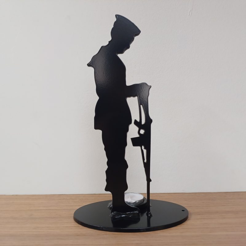 Steel Sailor Tealight Holder