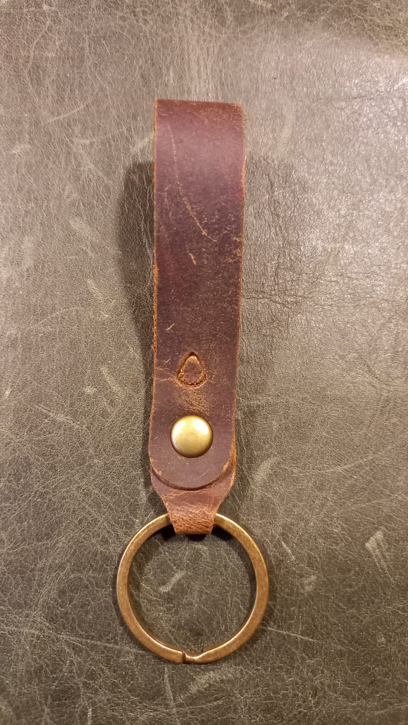 Keyrings Handcrafted from Buffalo Leather