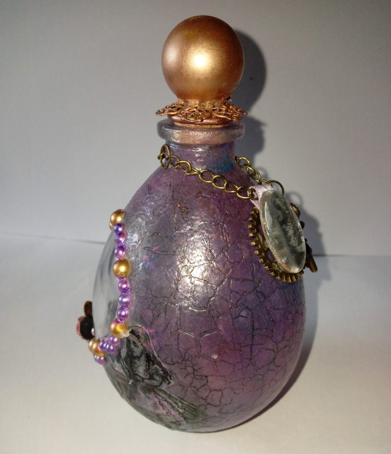 Alice in Wonderland Themed Decorative bottle