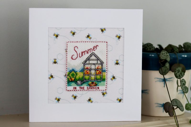 Greetings card - A Cross stitch greetings card for all occasions and perfect for any loved