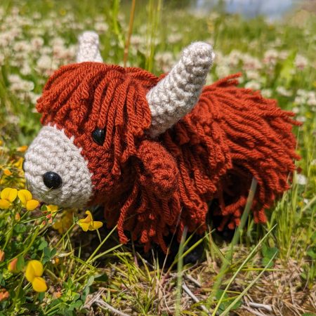 Enchanted Woodland Longhorn Cow