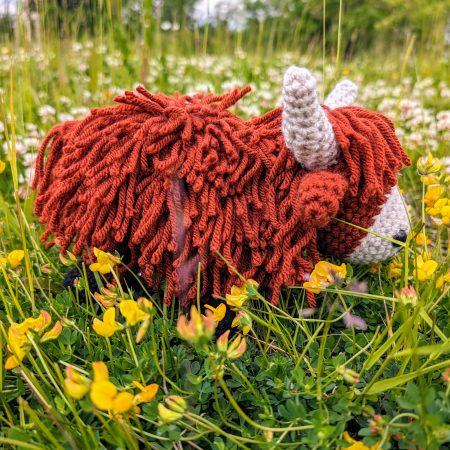 Enchanted Woodland Longhorn Cow