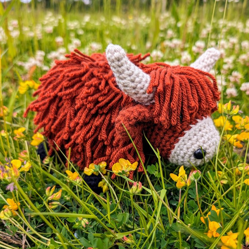 Enchanted Woodland Longhorn Cow