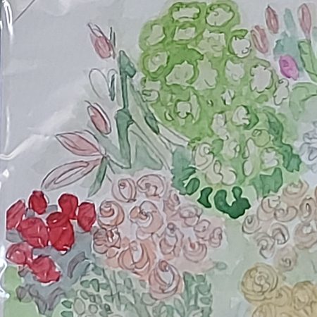 Wedding card, large