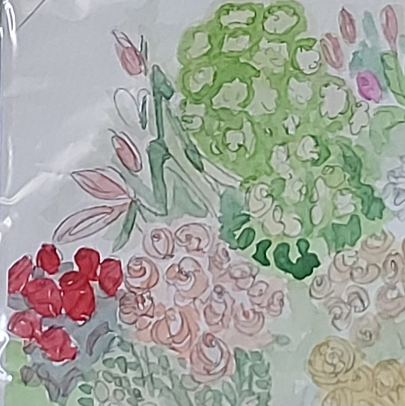 Wedding card, large