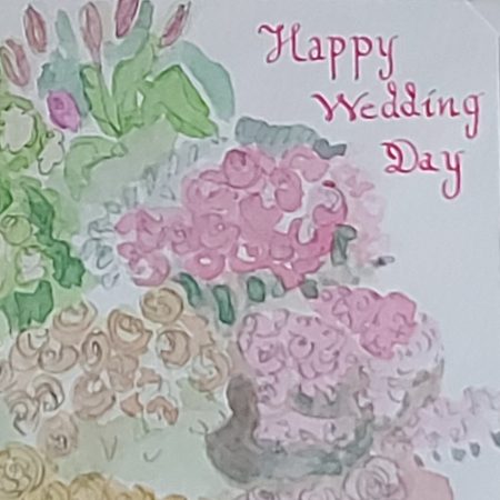 Wedding card, large