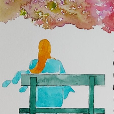 Relaxation, A4 for A3 frame