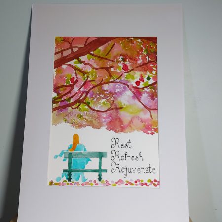 Relaxation, A4 for A3 frame