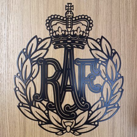 Steel RAF Badge - Image 2