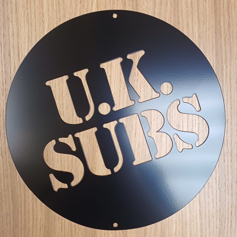 Steel UK SUBS Plaque