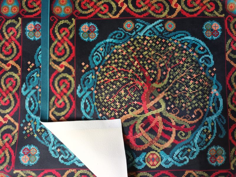 Celtic Tree Of Life Velvet Cushion, Beautiful Gift