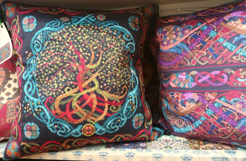 Celtic Tree Of Life Velvet Cushion, Beautiful Gift
