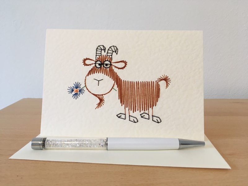 Farmyard Character Cards| cow| pig| goat| Birthday