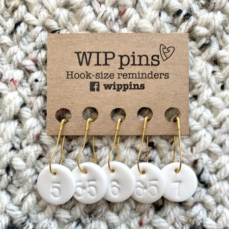 Set of five WIPpins