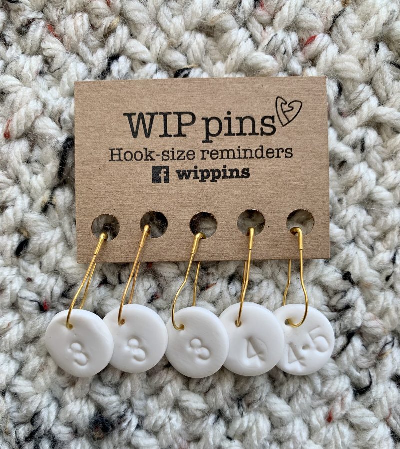 Set of five WIPpins