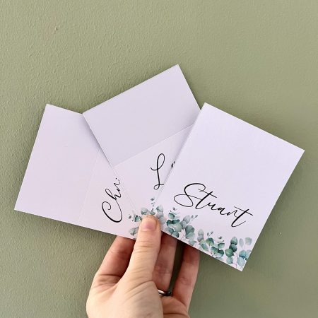 Eucalyptus Name Cards