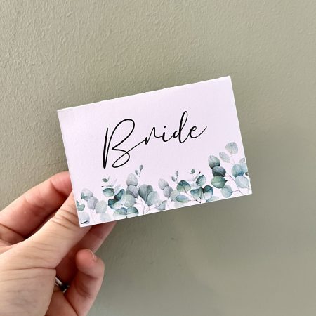 Eucalyptus Name Cards