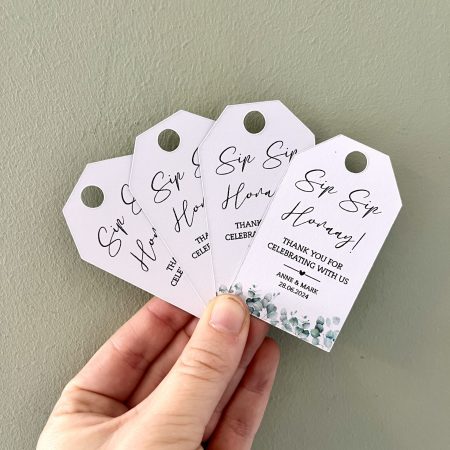 Eucalyptus Favour Tags