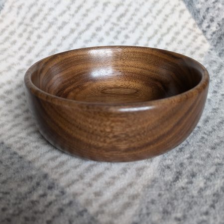 Hand turned bowl made from American Black Walnut
