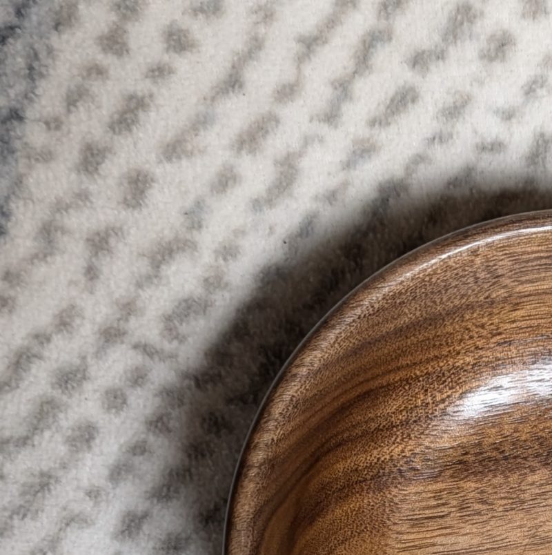 Hand turned bowl made from American Black Walnut