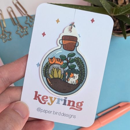 Cute Cats Keyring | Purrarium
