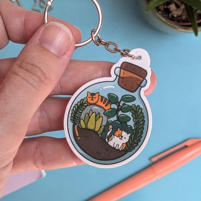 Cute Cats Keyring | Purrarium