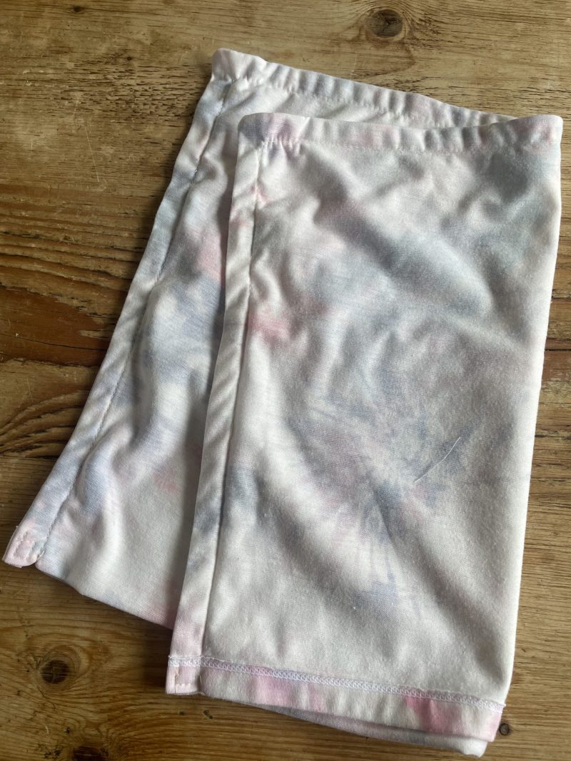 Mini pillow with removable cover (“English Garden")